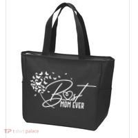 Cute Best Mom Ever Butterfly Dandelion Tote Bag thumb 3