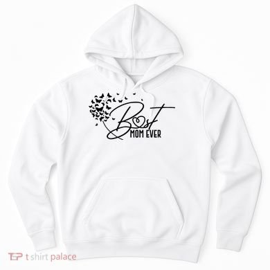 Cute Best Mom Ever Butterfly Dandelion Hoodie