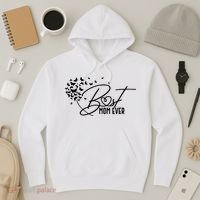 Cute Best Mom Ever Butterfly Dandelion Hoodie thumb 3