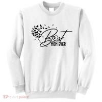 Cute Best Mom Ever Butterfly Dandelion Sweatshirt thumb 0