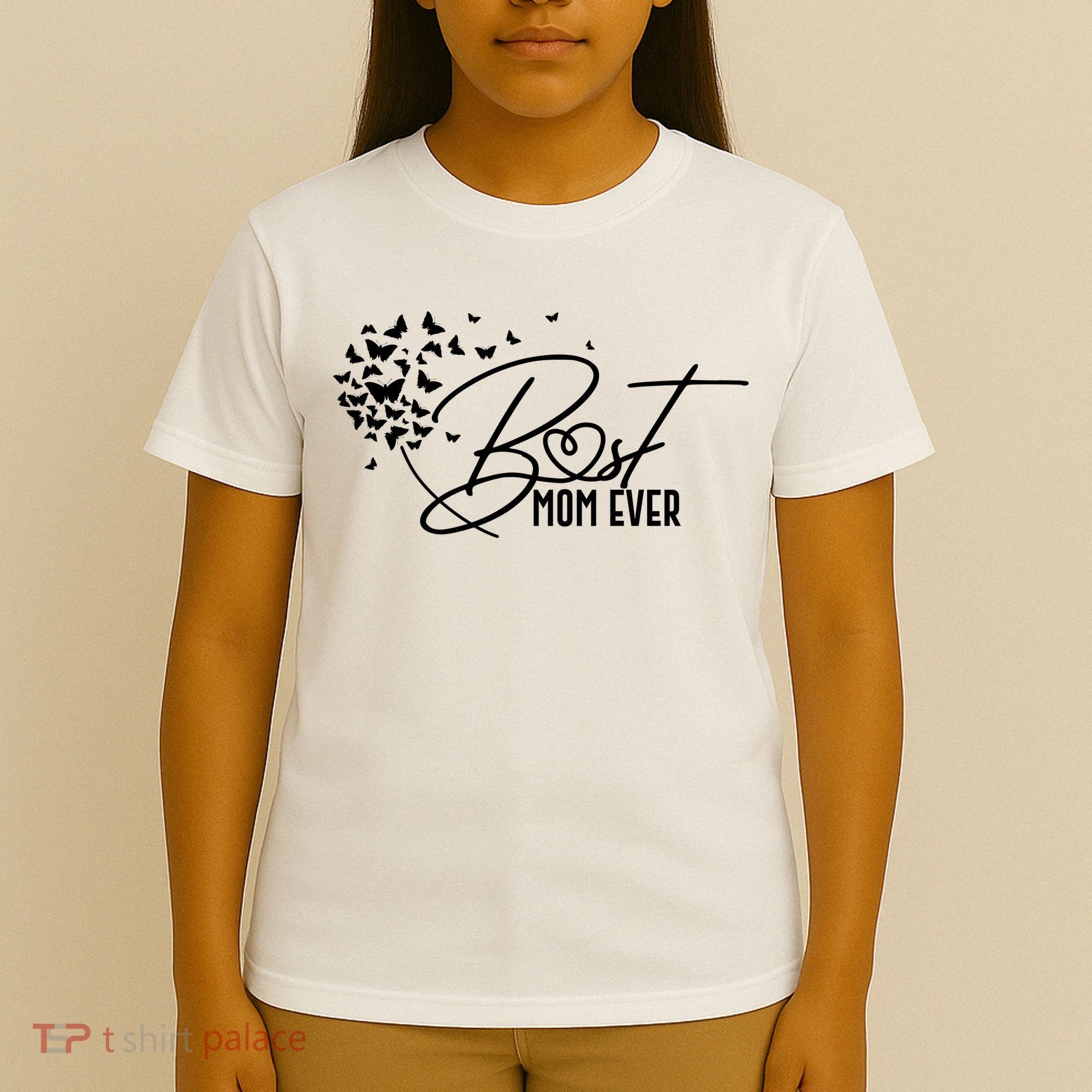 Cute Best Mom Ever Butterfly Dandelion T-Shirt