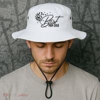 Cute Best Mom Ever Butterfly Dandelion Bucket Hat thumb 2