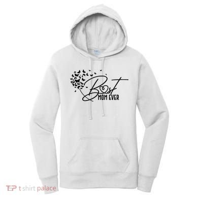 Cute Best Mom Ever Butterfly Dandelion Women's Hoodie