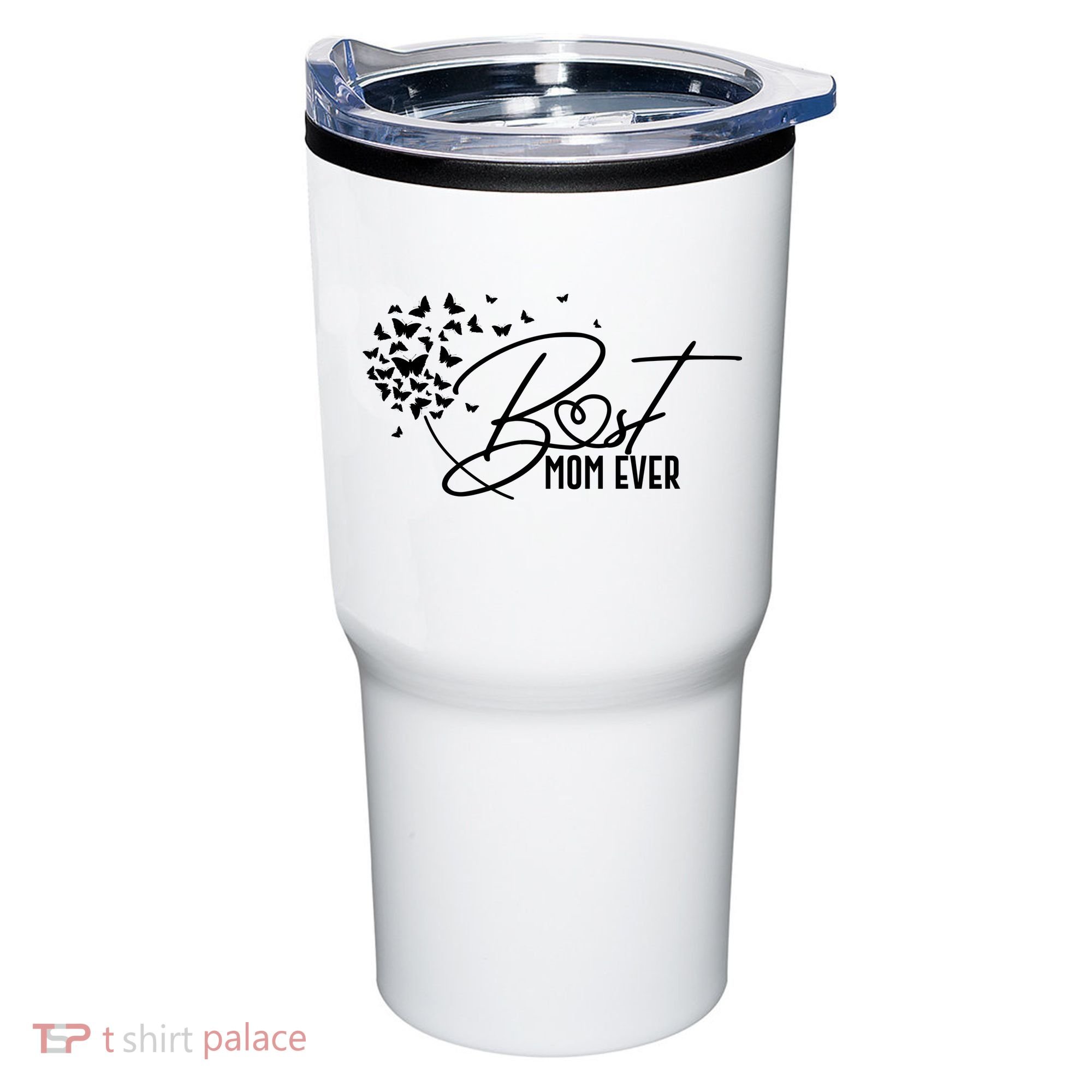 Cute Best Mom Ever Butterfly Dandelion Tumbler