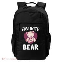 Cute Bear Nickname Heart In Love Gift For Lovers Gift Backpack thumb 0