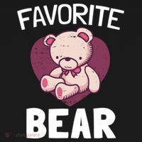 Cute Bear Nickname Heart In Love Gift For Lovers Gift Women's Hoodie thumb 2