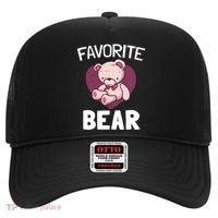 Cute Bear Nickname Heart In Love Gift For Lovers Gift Hat thumb 0