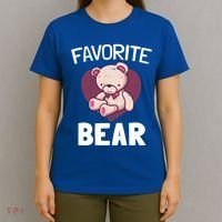 Cute Bear Nickname Heart In Love Gift For Lovers Gift T-Shirt thumb 4