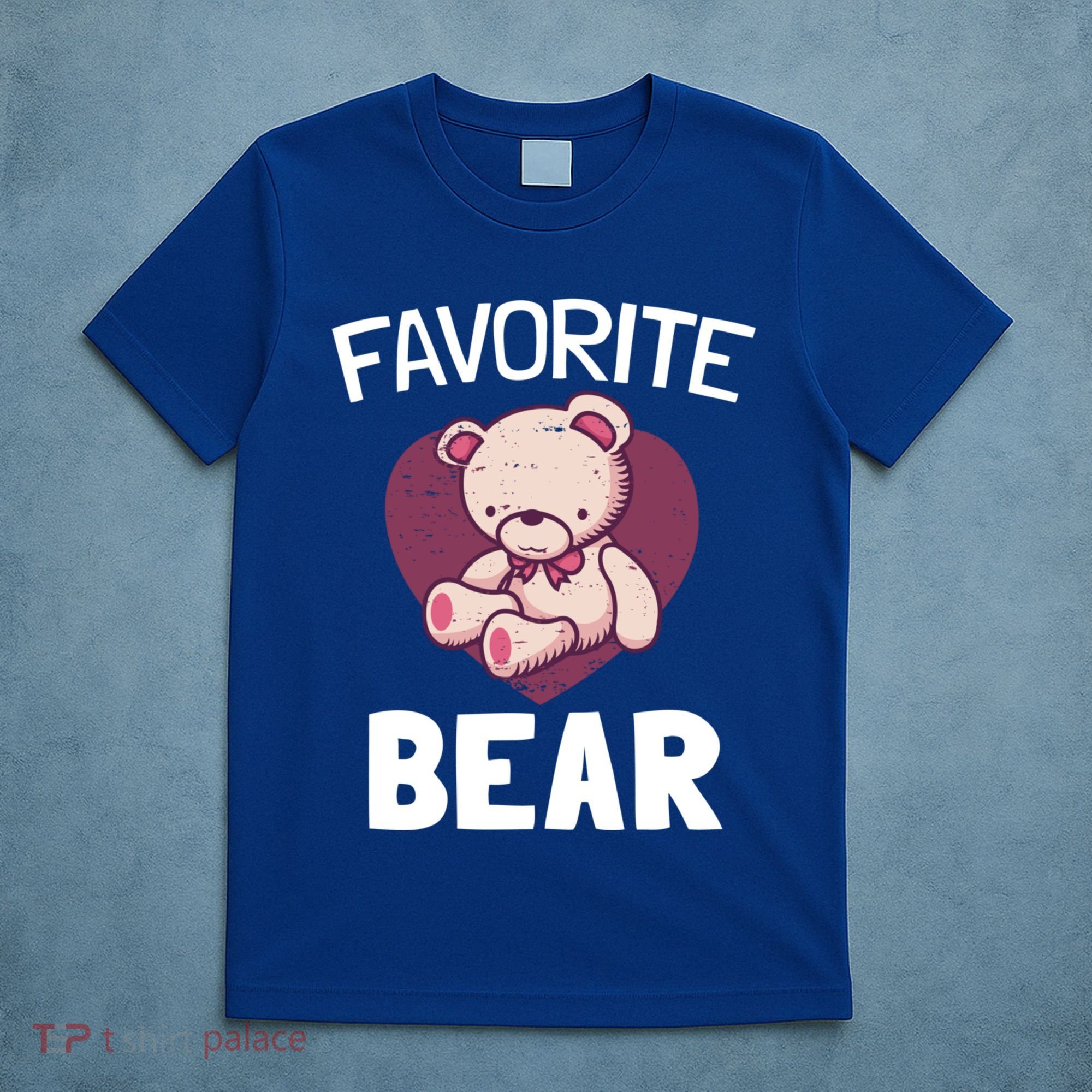 Cute Bear Nickname Heart In Love Gift For Lovers Gift T-Shirt