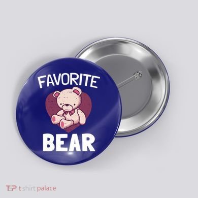 Cute Bear Nickname Heart In Love Gift For Lovers Gift Button