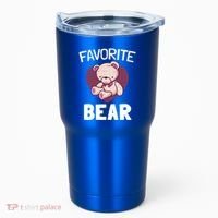 Cute Bear Nickname Heart In Love Gift For Lovers Gift Tumbler thumb 0