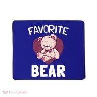 Cute Bear Nickname Heart In Love Gift For Lovers Gift Mousepad thumb 0