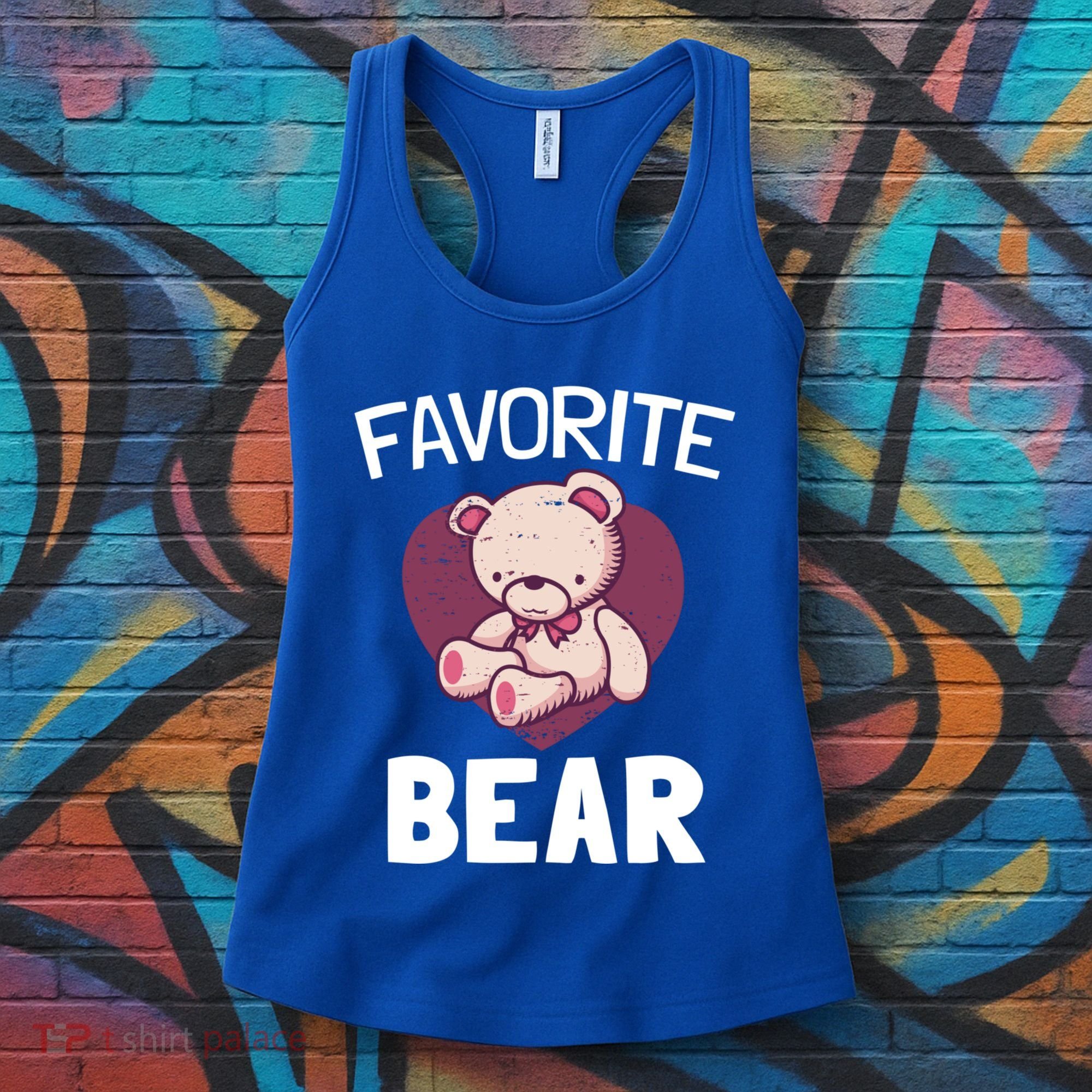 Cute Bear Nickname Heart In Love Gift For Lovers Gift Women's Tank Top