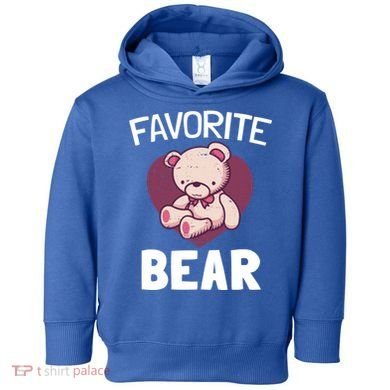 Cute Bear Nickname Heart In Love Gift For Lovers Gift Toddler Hoodie