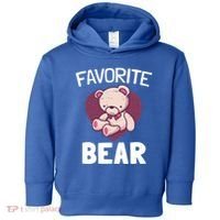 Cute Bear Nickname Heart In Love Gift For Lovers Gift Toddler Hoodie thumb 0