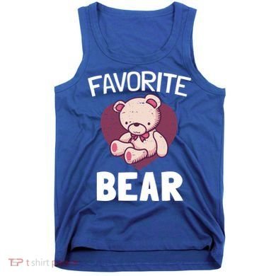 Cute Bear Nickname Heart In Love Gift For Lovers Gift Tank Top