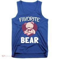 Cute Bear Nickname Heart In Love Gift For Lovers Gift Tank Top thumb 0