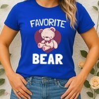 Cute Bear Nickname Heart In Love Gift For Lovers Gift Women's T-Shirt thumb 2