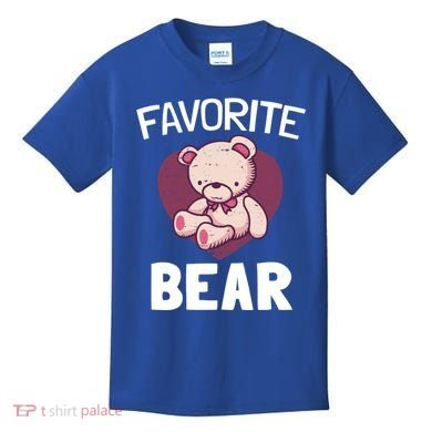 Cute Bear Nickname Heart In Love Gift For Lovers Gift Kids T-Shirt