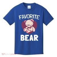 Cute Bear Nickname Heart In Love Gift For Lovers Gift Kids T-Shirt thumb 0