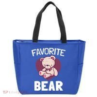 Cute Bear Nickname Heart In Love Gift For Lovers Gift Tote Bag thumb 0