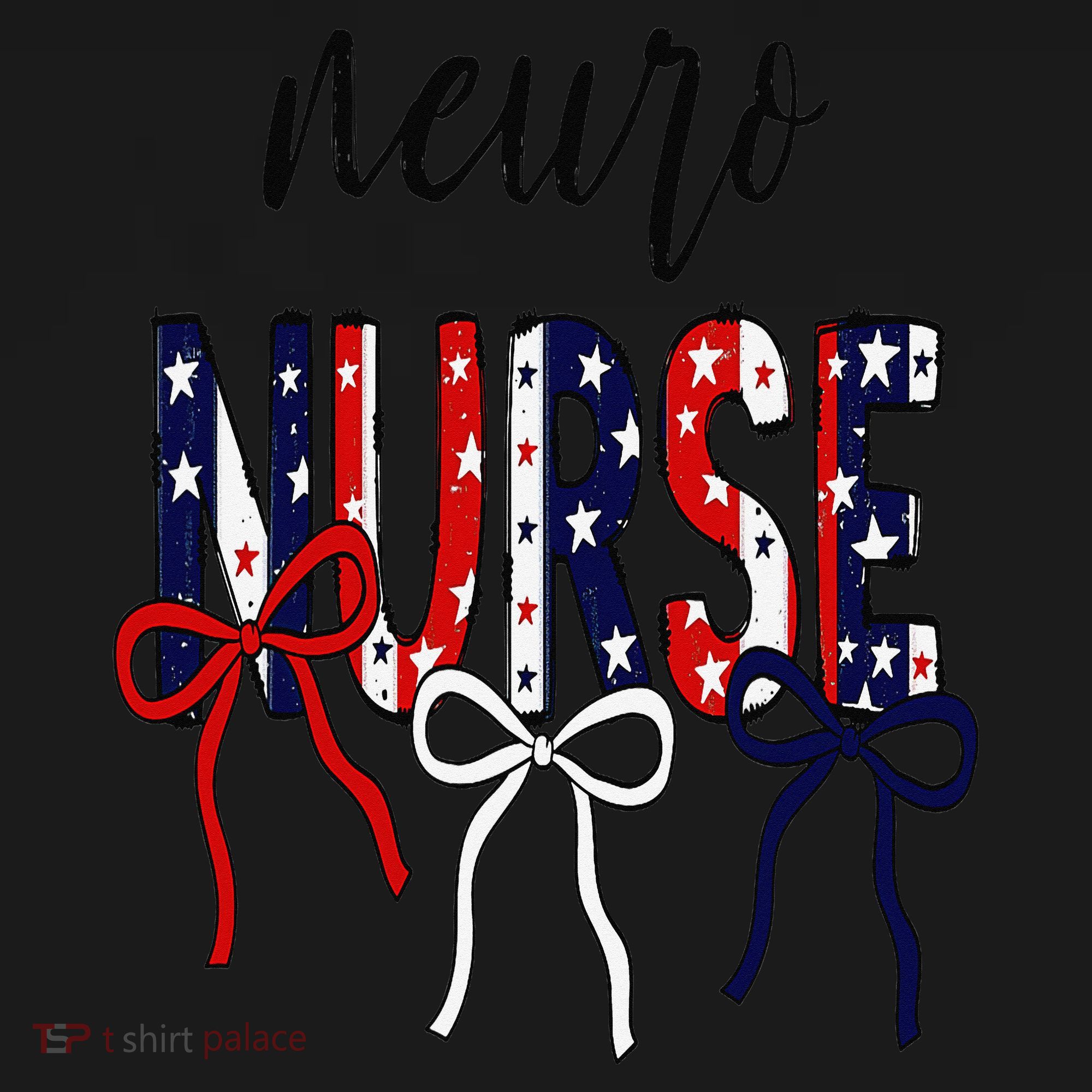 Coquette Bow Neuro Nurse 4th Of July Brain Neurology Nurse Women's Tank Top