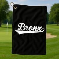 Classic Bronx New York Gift Golf Towel thumb 1