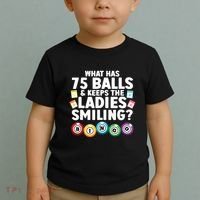 Cool Bingo Novelty Bingo Lover Bingo Player Toddler T-Shirt thumb 2