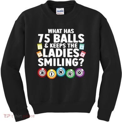 Cool Bingo Novelty Bingo Lover Bingo Player Kids Sweatshirt