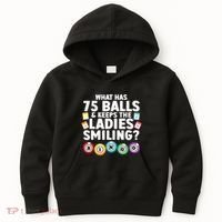 Cool Bingo Novelty Bingo Lover Bingo Player Kids Hoodie thumb 0