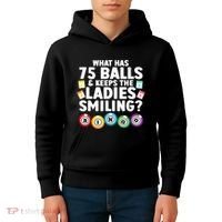 Cool Bingo Novelty Bingo Lover Bingo Player Kids Hoodie thumb 4