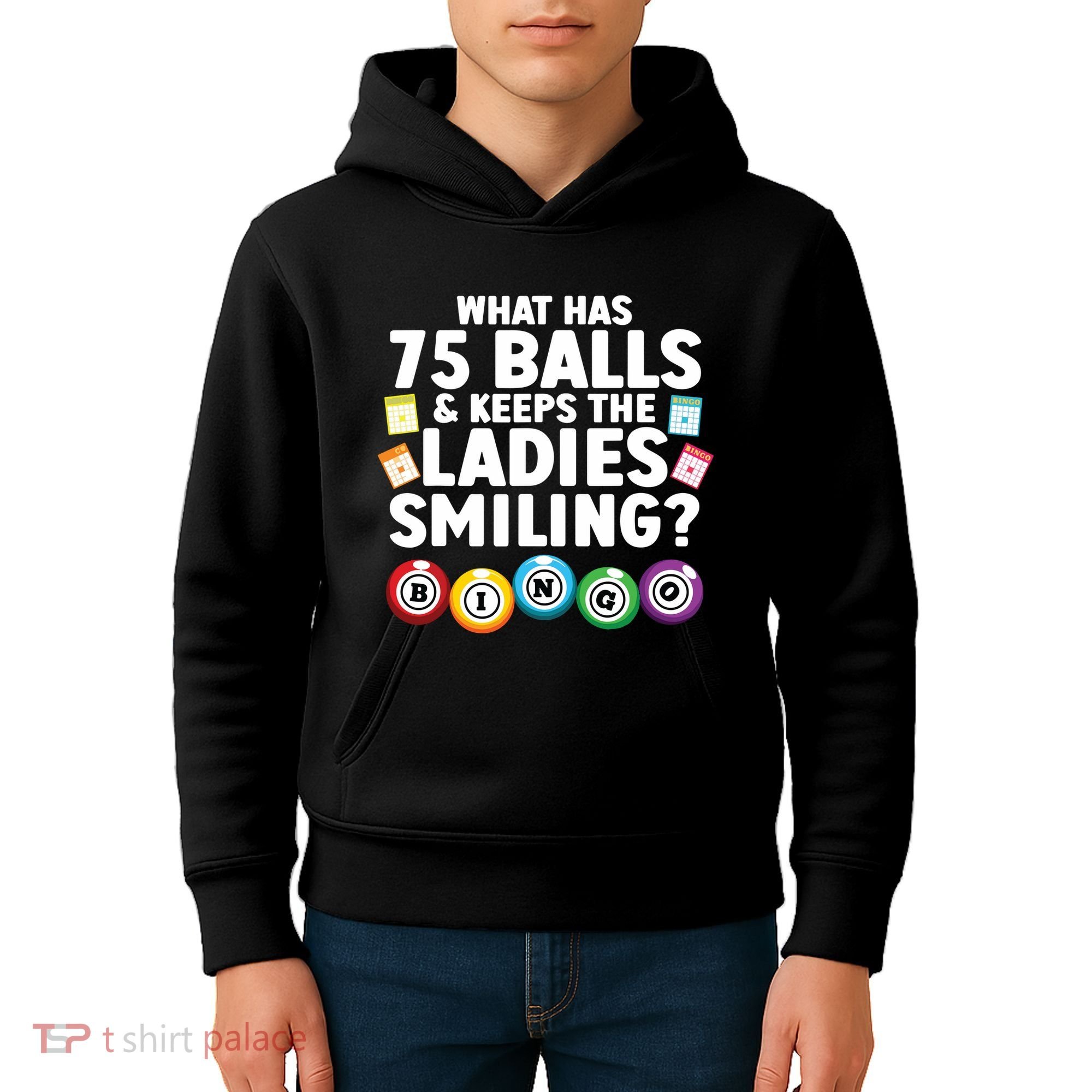 Cool Bingo Novelty Bingo Lover Bingo Player Kids Hoodie