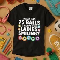 Cool Bingo Novelty Bingo Lover Bingo Player Kids T-Shirt thumb 3