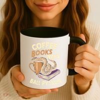 Coffee Books Naps Ball Python Snake Pet Ball Python Gift Coffee Mug thumb 3