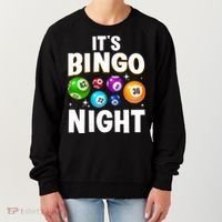 Cool Bingo Night Art Bingo Lover Bingo Player Women's Sweatshirt thumb 0