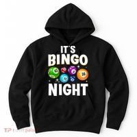 Cool Bingo Night Art Bingo Lover Bingo Player Hoodie thumb 0