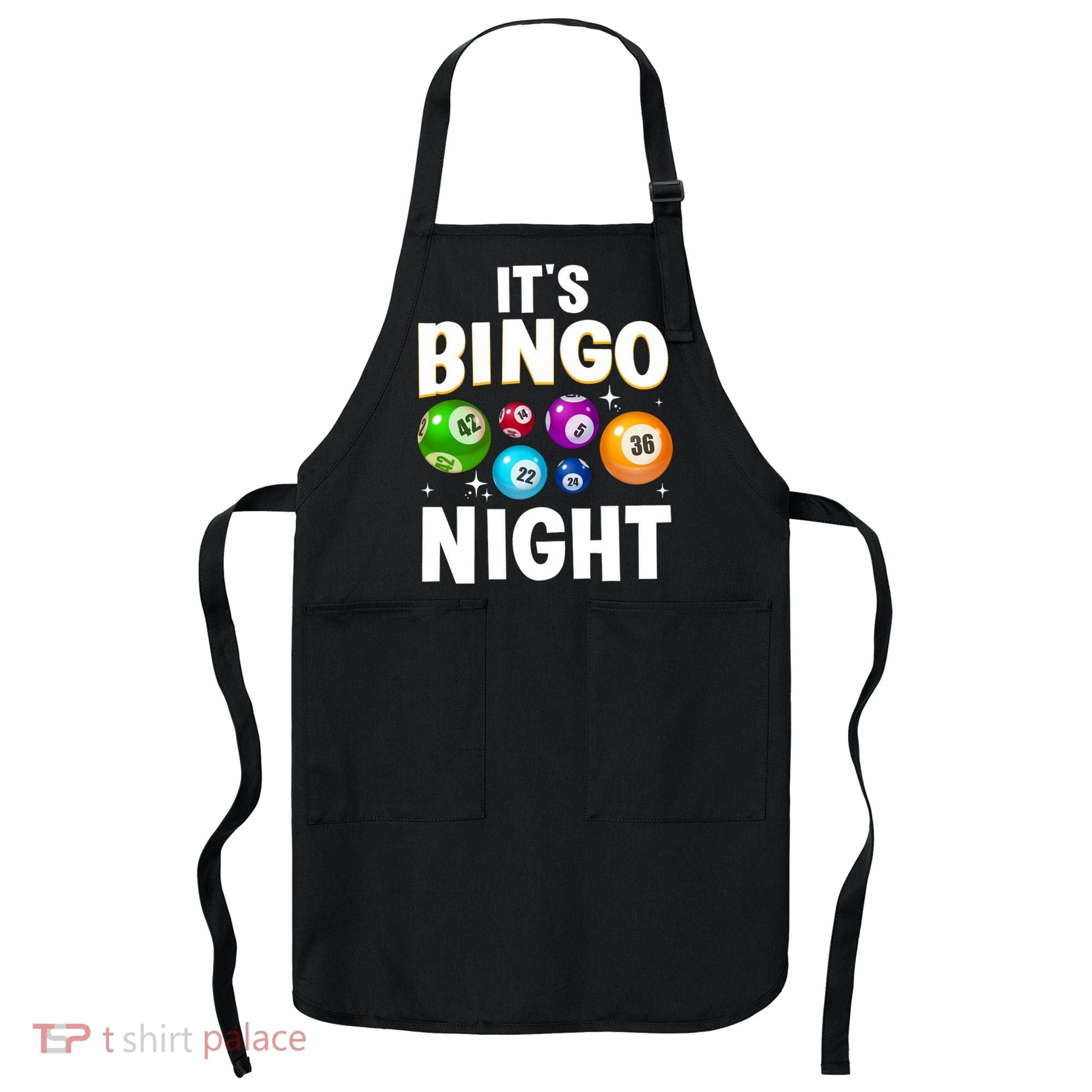 Cool Bingo Night Art Bingo Lover Bingo Player Apron