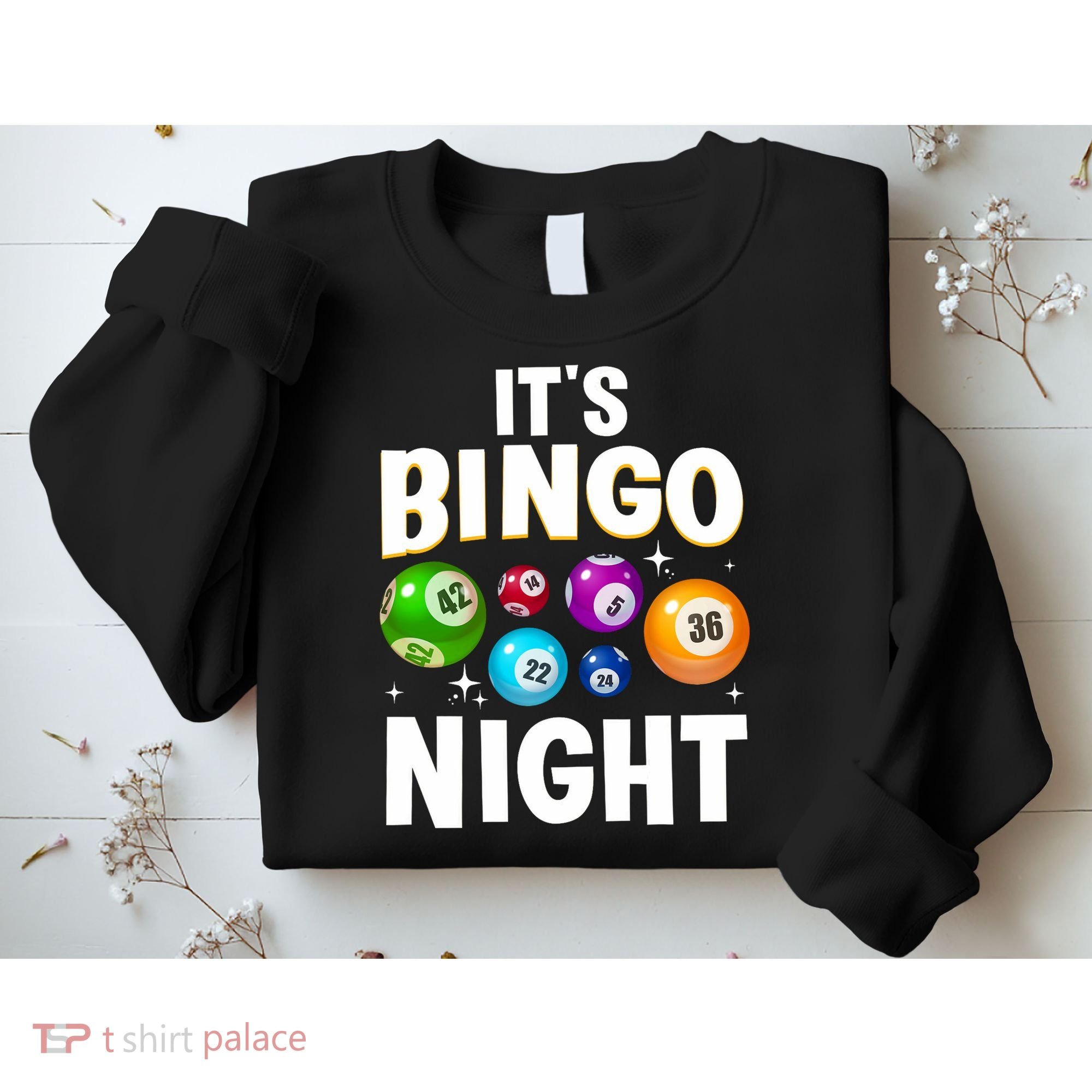Cool Bingo Night Art Bingo Lover Bingo Player Sweatshirt