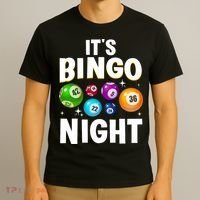 Cool Bingo Night Art Bingo Lover Bingo Player T-Shirt thumb 3