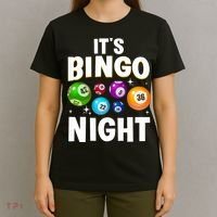Cool Bingo Night Art Bingo Lover Bingo Player T-Shirt thumb 4