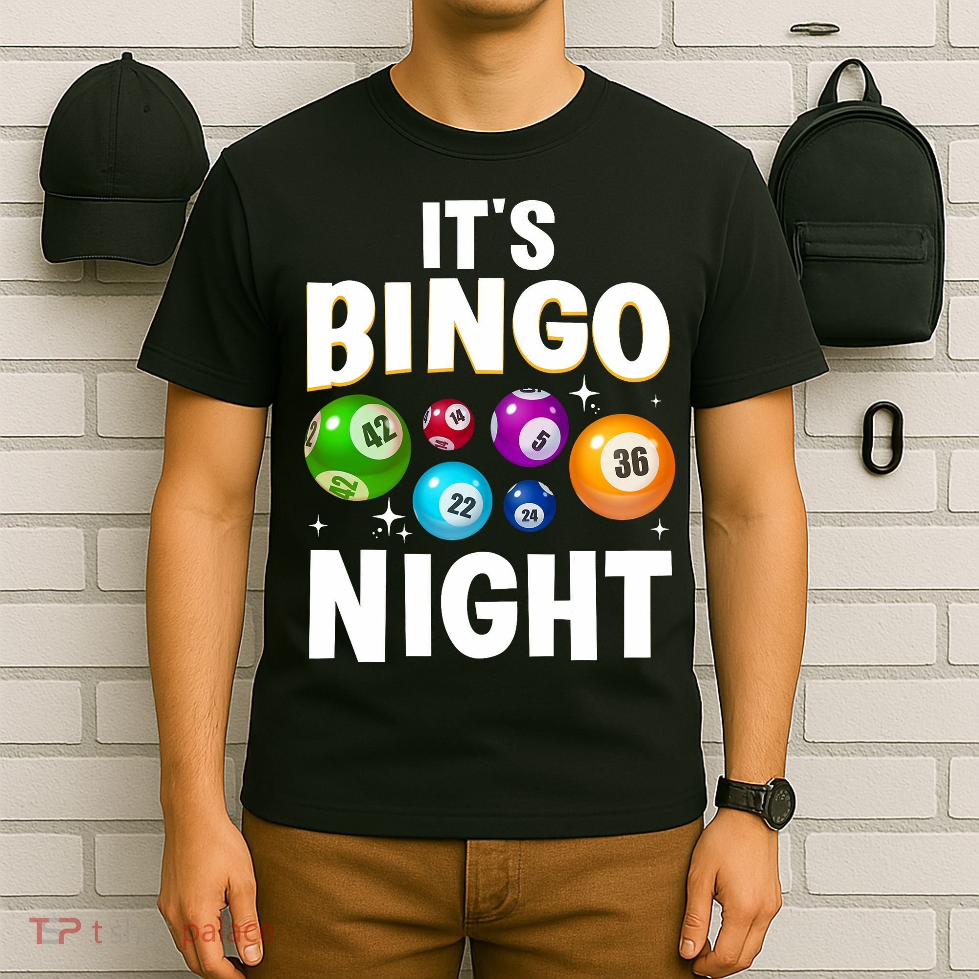 Cool Bingo Night Art Bingo Lover Bingo Player T-Shirt