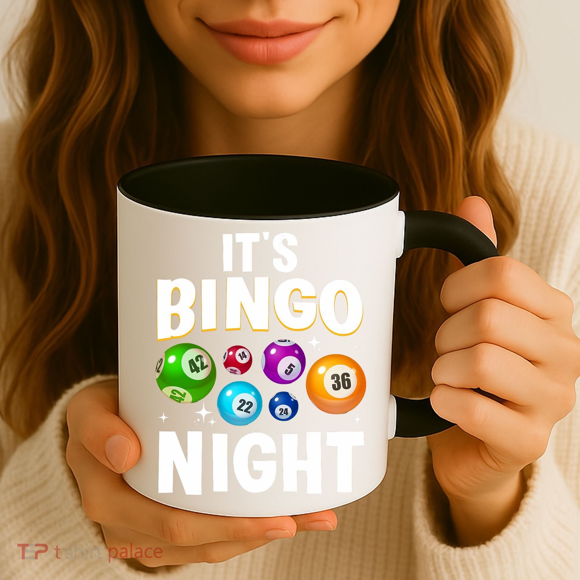 Cool Bingo Night Art Bingo Lover Bingo Player Coffee Mug