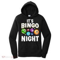 Cool Bingo Night Art Bingo Lover Bingo Player Women's Hoodie thumb 0