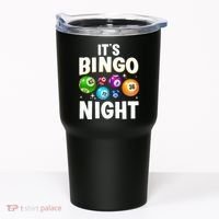 Cool Bingo Night Art Bingo Lover Bingo Player Tumbler thumb 0