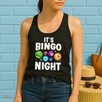 Cool Bingo Night Art Bingo Lover Bingo Player Women's Tank Top thumb 2