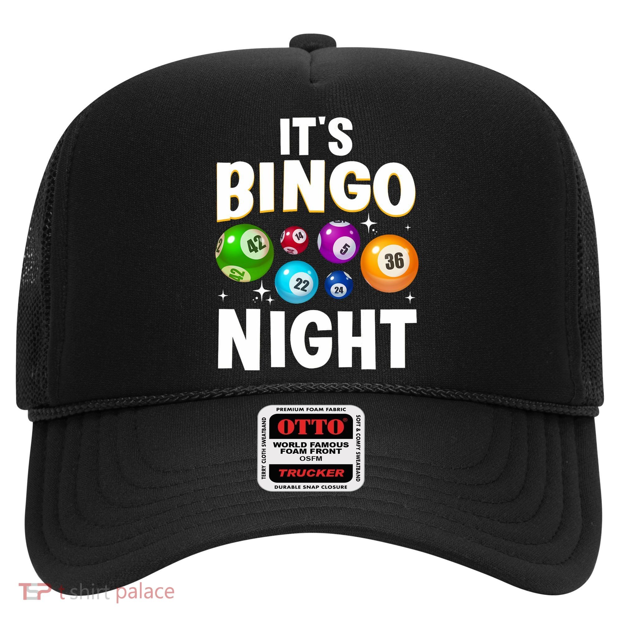 Cool Bingo Night Art Bingo Lover Bingo Player Hat