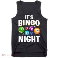 Cool Bingo Night Art Bingo Lover Bingo Player Tank Top thumb 0