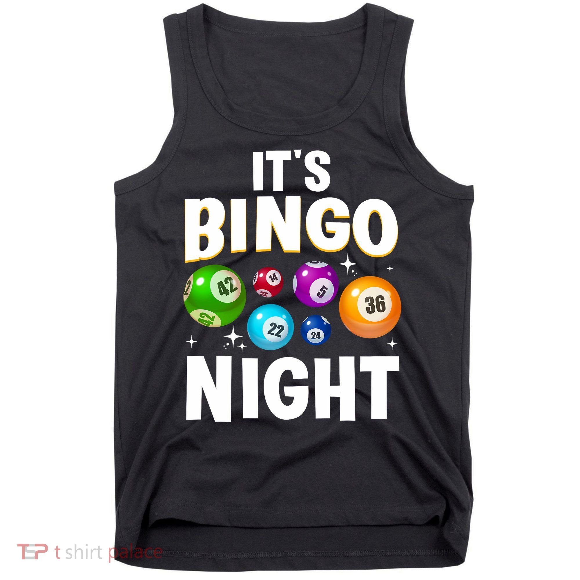 Cool Bingo Night Art Bingo Lover Bingo Player Tank Top