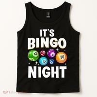 Cool Bingo Night Art Bingo Lover Bingo Player Tank Top thumb 2