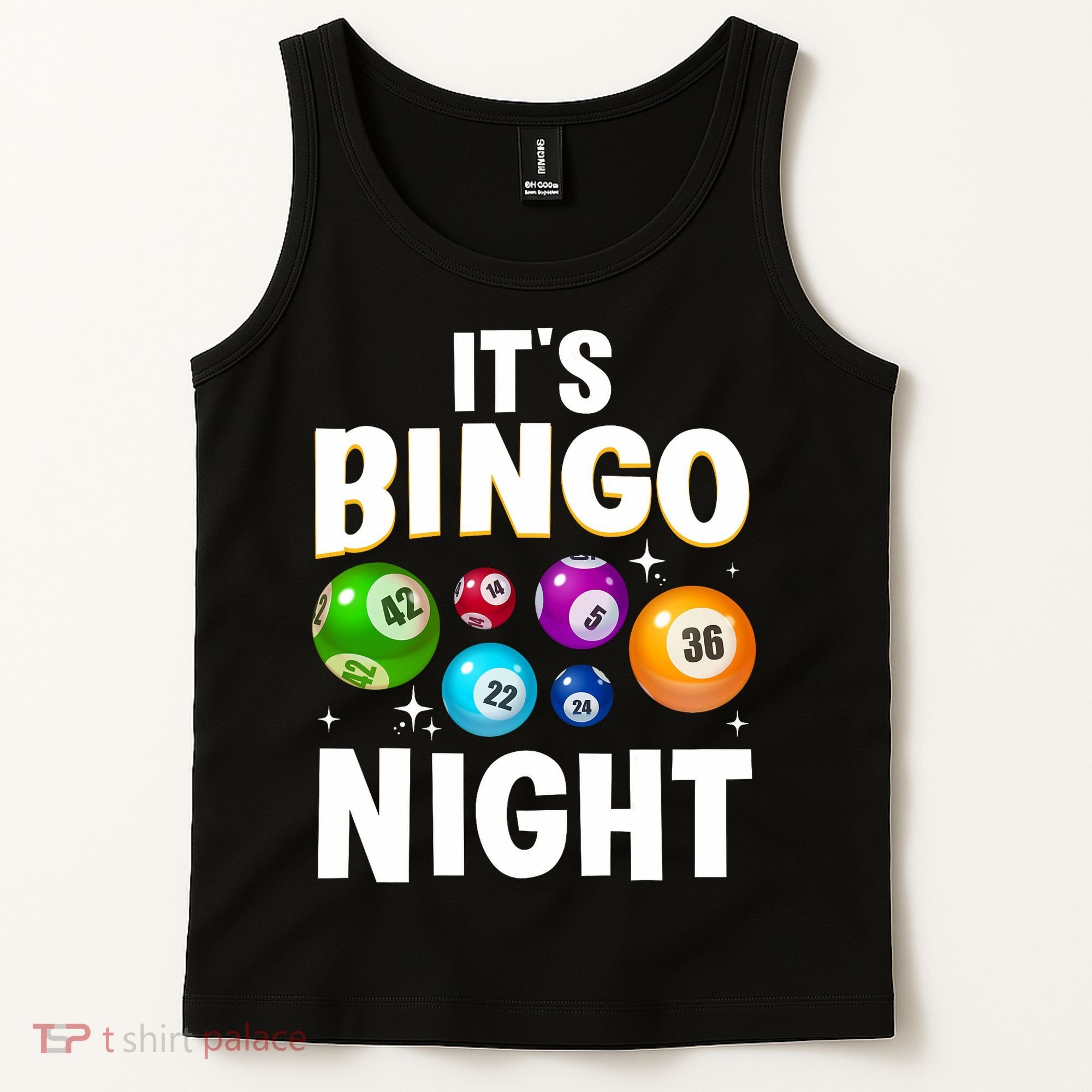 Cool Bingo Night Art Bingo Lover Bingo Player Tank Top